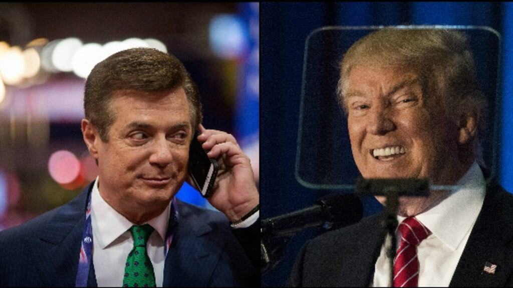 Paul Manafort was described as a “true professional” by US presidential hopeful Donald Trump. Photographs: Getty Images