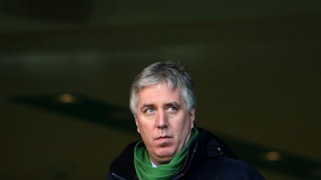 John Delaney. Photograph:  Cathal Noonan/ INPHO