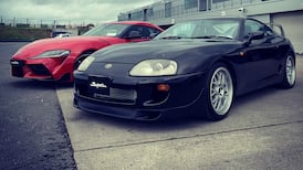 Childish delights: circling Mondello in Toyota Supras new and old