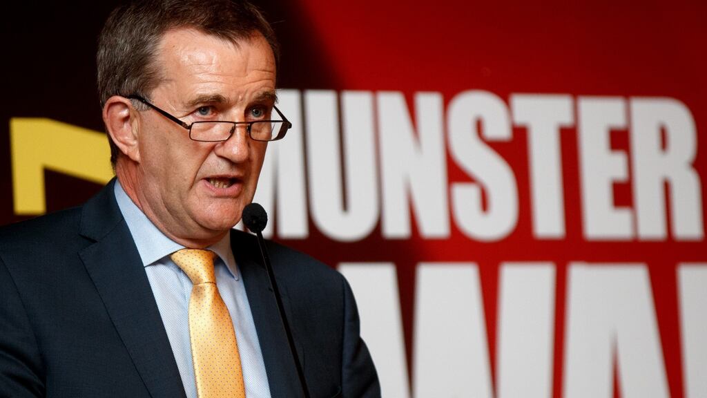 Garret Fitzgerald: it’s doubtful if any single person has given more to Munster rugby during the professional era. Photograph: James Crombie/Inpho