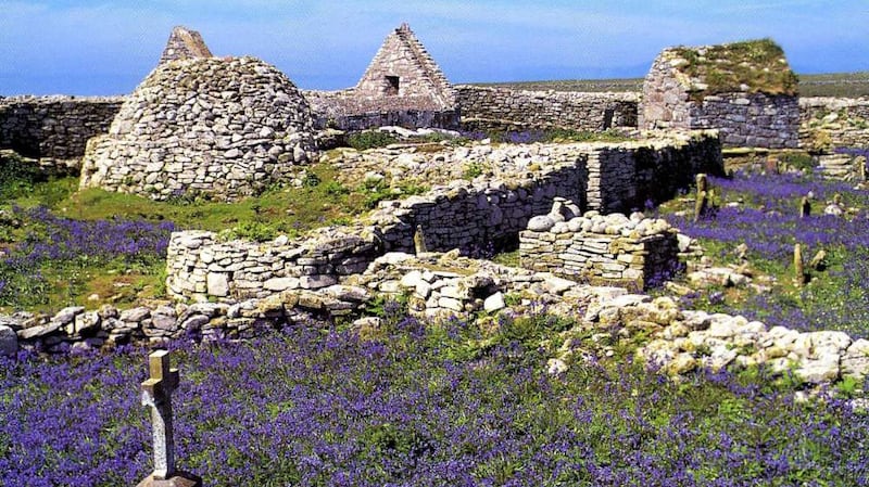 The ruins on Inishmurray Island, Co Sligo. Photo supplied with permission from Keith Clarke