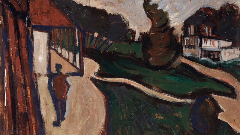 Evening Landscape, Tehidy Hospital, by Tony O’Malley.