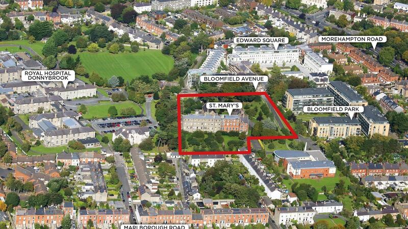 A feasibility study by John McLaughlin Architects suggests there is potential for more than 10,500sq m (113,022sq ft) of developments on the site to include 90 apartments and 10 large houses