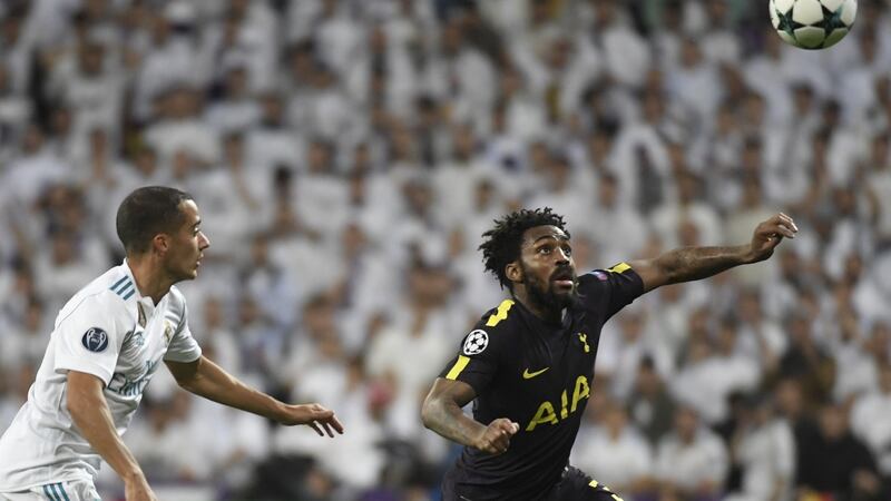 Danny Rose could return to the Tottenham Hotspur first team for Sunday’s fixture against Liverpool. Photograph: Gabriel Bouys/AFP