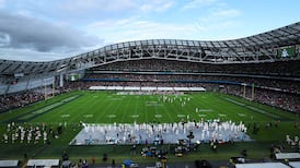 Gardaí seize electronic devices following drone incursion at Aviva during college football game