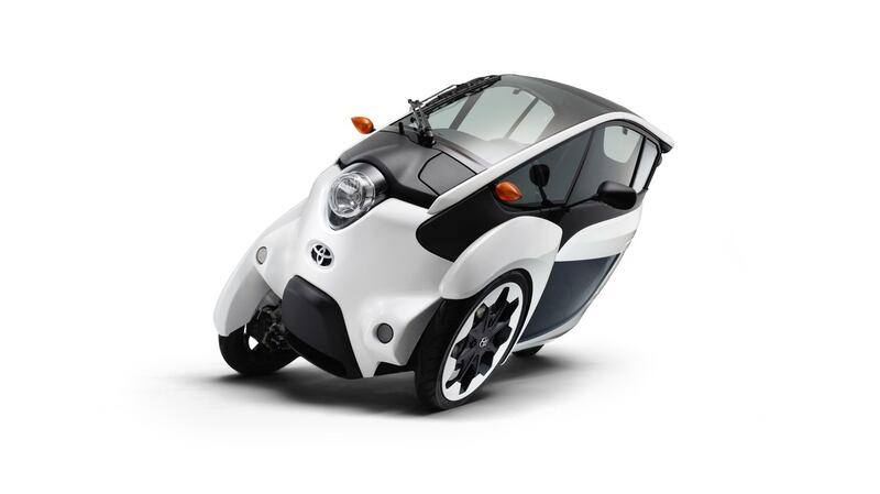 Toyota will also show in Tokyo the I-Road, a sort of gyro-stabilised electric scooter