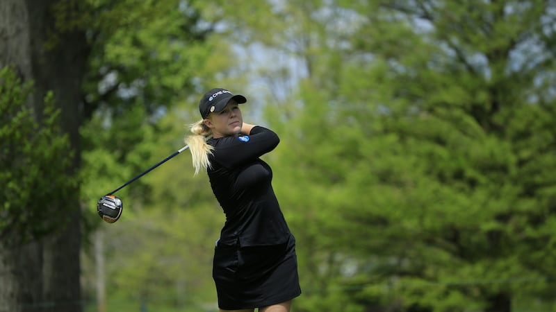 Stephanie Meadow: qualified for LPGA Matchplay. Photograph: Michael Cohen/Getty