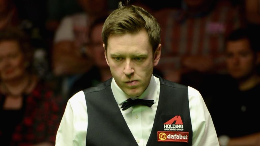 Ricky Walden: notched breaks of 65, 107, 54, 87 and a match-clinching 74. Photograph: Getty Images