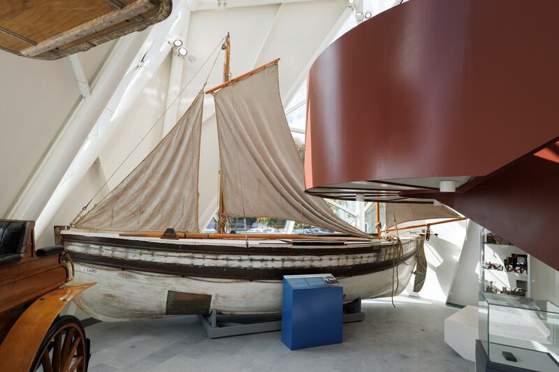 A display in the Shackleton Museum in Athy, Co Kildare. Photograph: Dan Dennison