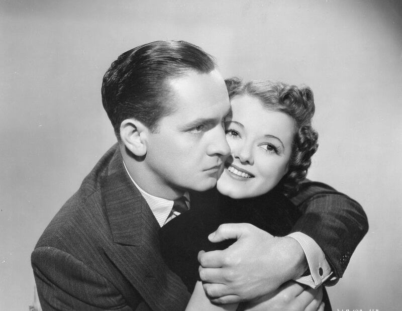 Frederick March and Janet Gaynor in A Star Is Born, 1937