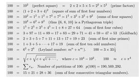 A Ton of Wonders: an ode to the power of 100