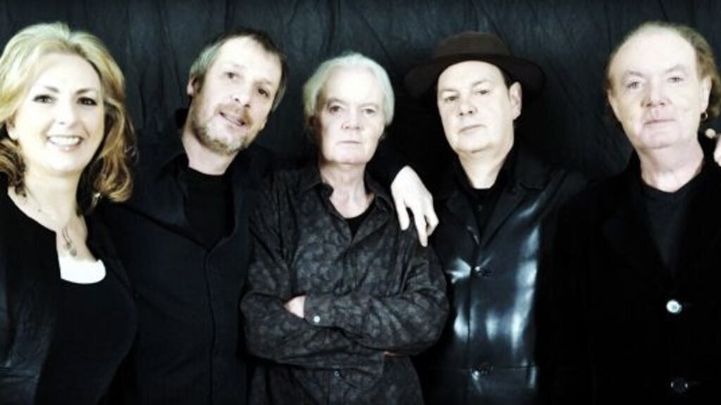 Clannad pictured in 2011: (left to right) Moya Brennan, Pol Brennan, Pádraig Duggan, Ciarán Brennan and Noel Duggan.