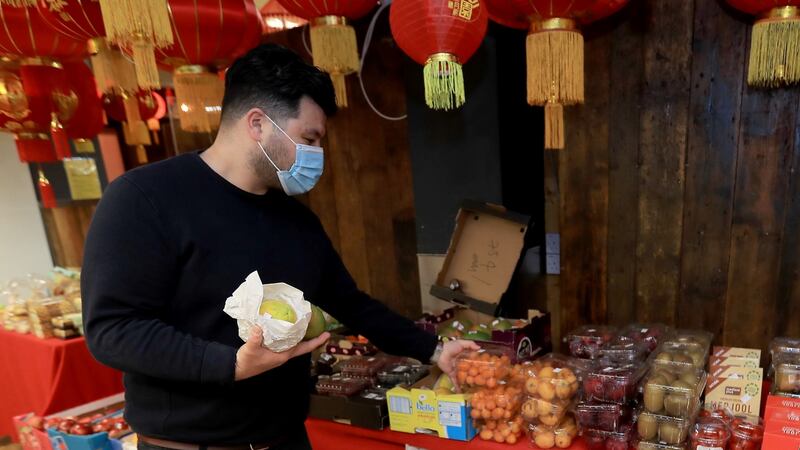 Jules Mak at Asia Market on Drury Street in Dublin. Photograph: Donall Farmer