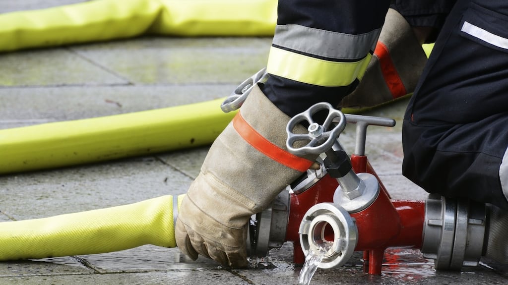 A man died at a house fire in Fenit village where three fire tenders worked at the scene. File photograph: Thinkstockphoto