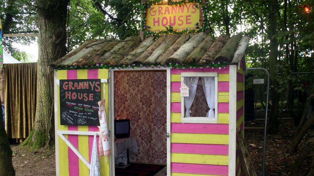 Granny’s House is a much-loved installation which allowed festival-goers to find a moment’s repose from the din outside