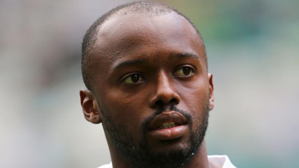 Celtic’s Steven Mouyokolo. Photograph: Andrew Milligan/PA Wire
