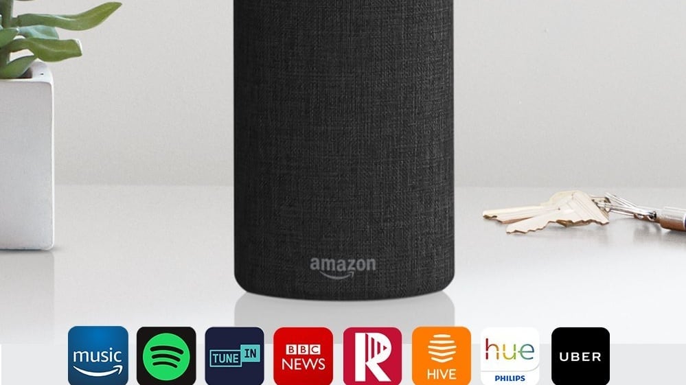 The new Amazon Echo 2nd Generation smart speaker.