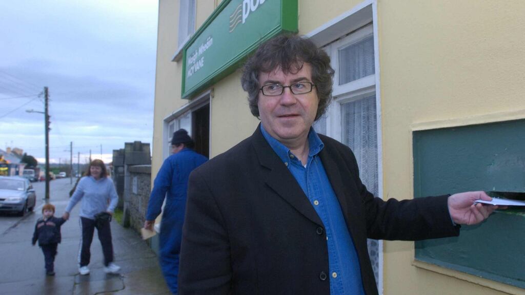 Gabriel Fitzmaurice in Moyvane, County Kerry, one of those places that is about to lose its post office
