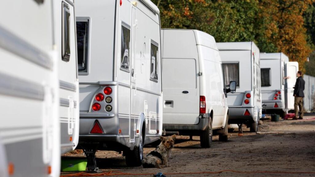 “Travellers continue to suffer significant challenges in terms of appropriate housing . . . they have shorter life expectancy, high infant mortality and, particularly troubling, a high rate of suicide”. Photograph: Chris Radburn/PA Wire
