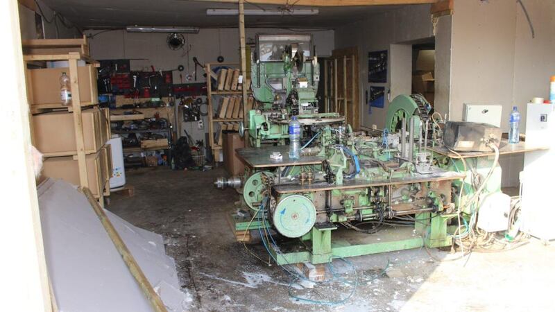 Officials uncovered what they believe to be an illicit tobacco factory