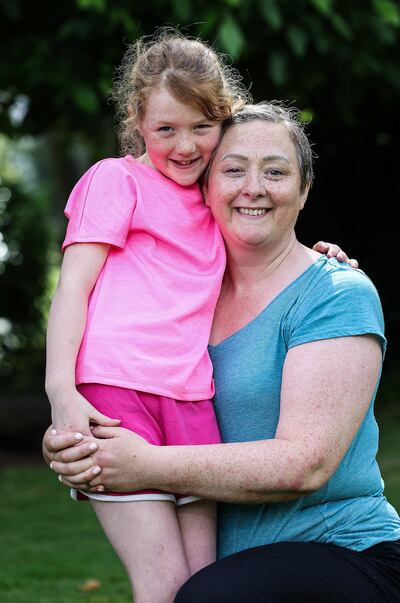 Avril Tierney and her daughter Tess. Photograph: Damien Eagers/Marc O’Sullivan