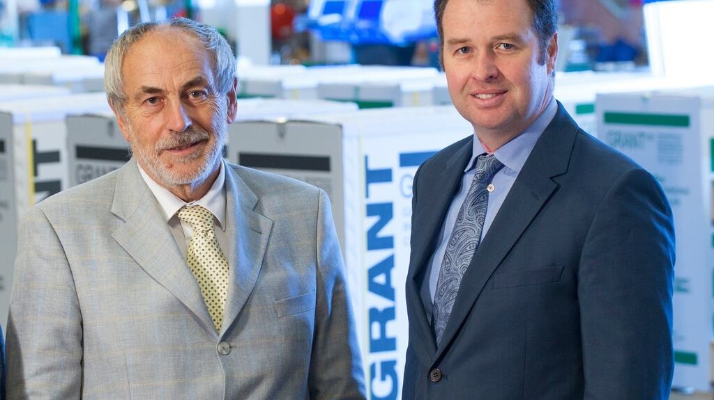 Founder Stephen Grant,and Niall Fay, general manager/director of Grant Engineering