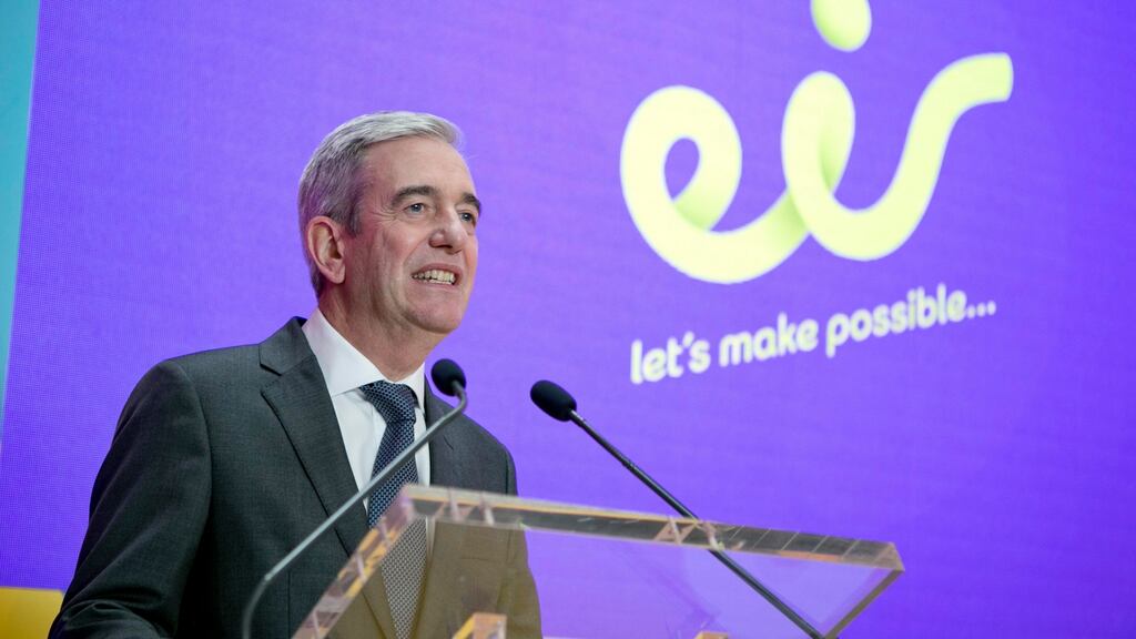 Richard Moat, chief executive of Eir, which has announced double-digit increases in call charges as well as a rise in the cost of monthly plans.  Photograph:  Chris Bellew /Fennell