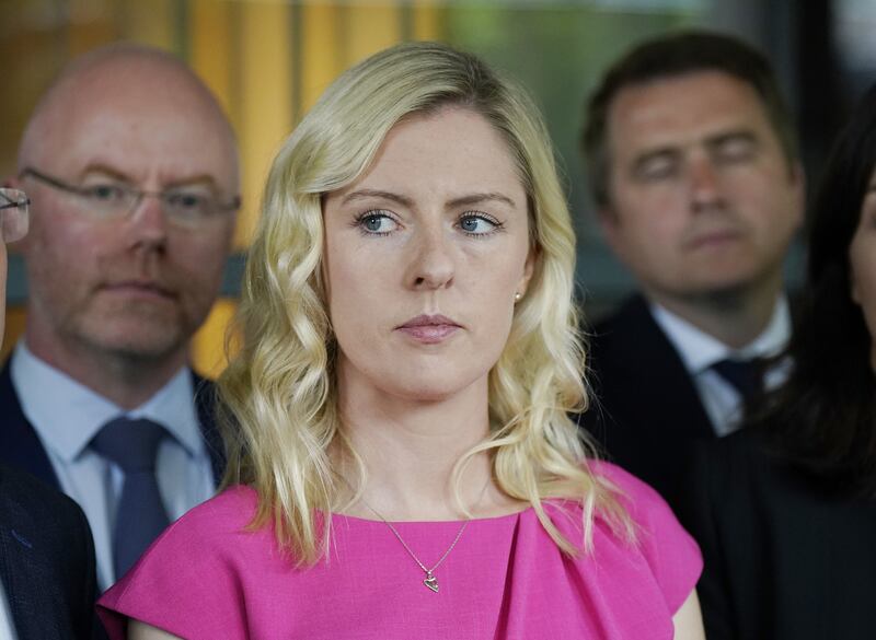 Fianna Fail Senator Lisa Chambers is a co-sponsor of the Bill. Photograph: Niall Carson/PA Wire