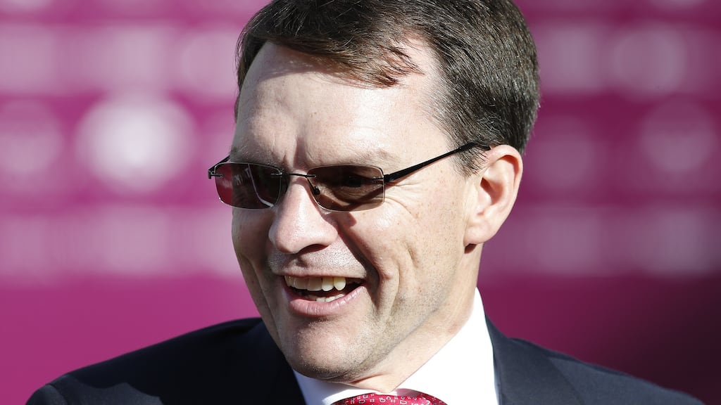 Aidan O’Brien: will be hoping Butterscotch can prove his worth at Newmarket. Photograph: Alan Crowhurst/Getty