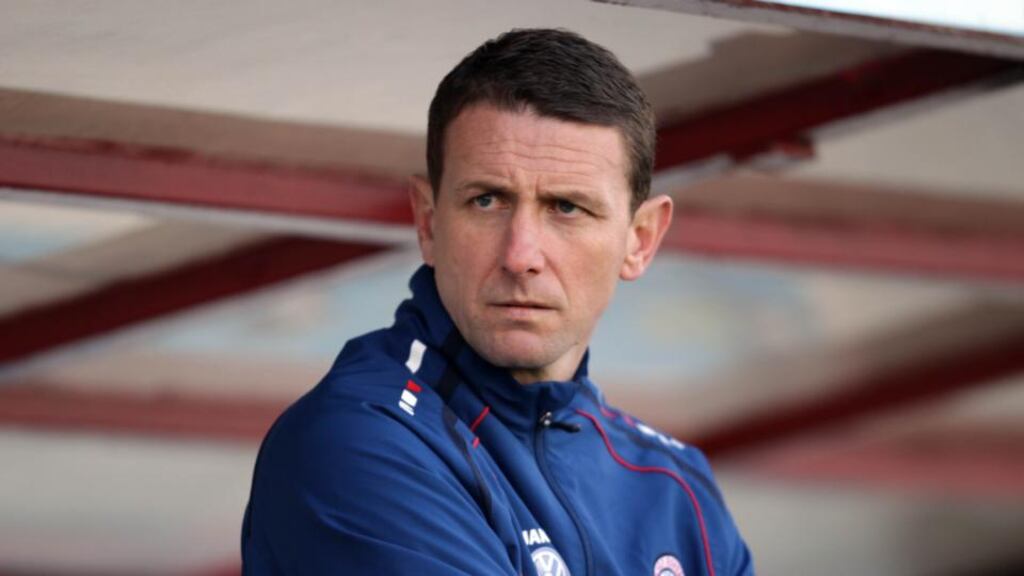 Sligo Rovers under manager Ian Baraclough are back in form on the back of two straight league wins. Photograph: Inpho/Donall Farmer