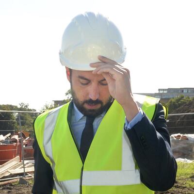 Under pressure: Minister for Housing Eoghan Murphy. Photograph: Dara Mac Dónaill