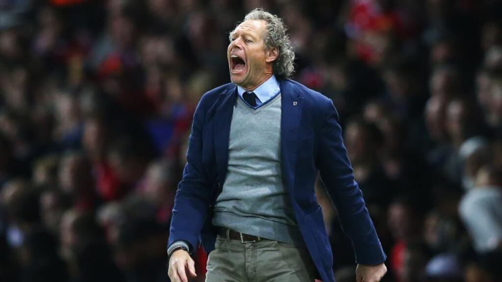 Brugge manager Michel Preud’homme: “To get a miracle, you need to be perfect and you need the other to not play at his best potential. We have a lot of players out, too.” Photograph: Alex Livesey/Getty Images