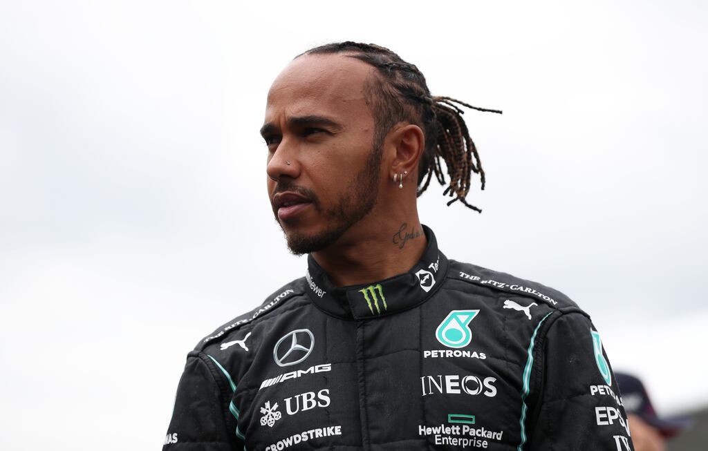 Formula One and Mercedes have condemned racist language used by former world champion Nelson Piquet towards Lewis Hamilton. Photograph: PA Images
