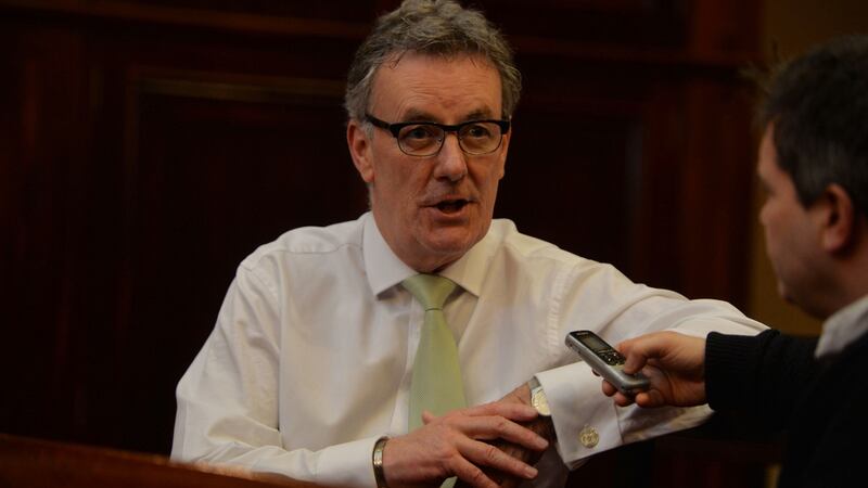 Former Ulster Unionist leader Mike Nesbitt: “If we go for a hasty Border poll, we are going to repeat the mistakes of Brexit . . . We all know it would be an utter disaster.” Photograph: Alan Betson