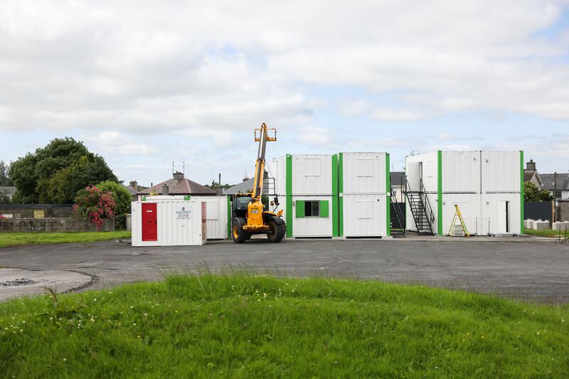 General views of the site of the excavation of the former Mother and Baby Institution in Tuam, Co Galway. Photograph: Dan Dennison