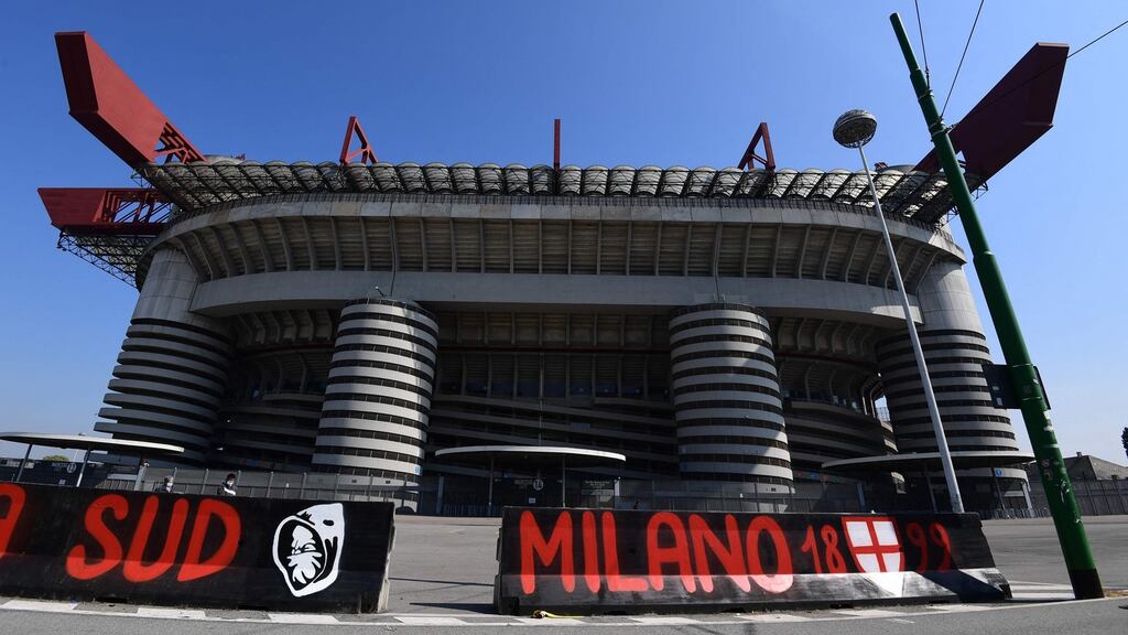 Milan and Internazionale have both pulled out of the proposed European Super League. Photograph: Miguel Medina/Getty/AFP