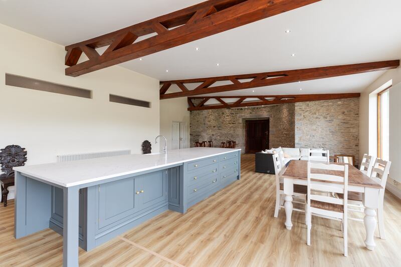 Kitchen and dining area