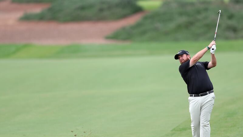 Shane Lowry struggled to an opening round of  73 in Dubai. Photograph: Ali Haider/EPA