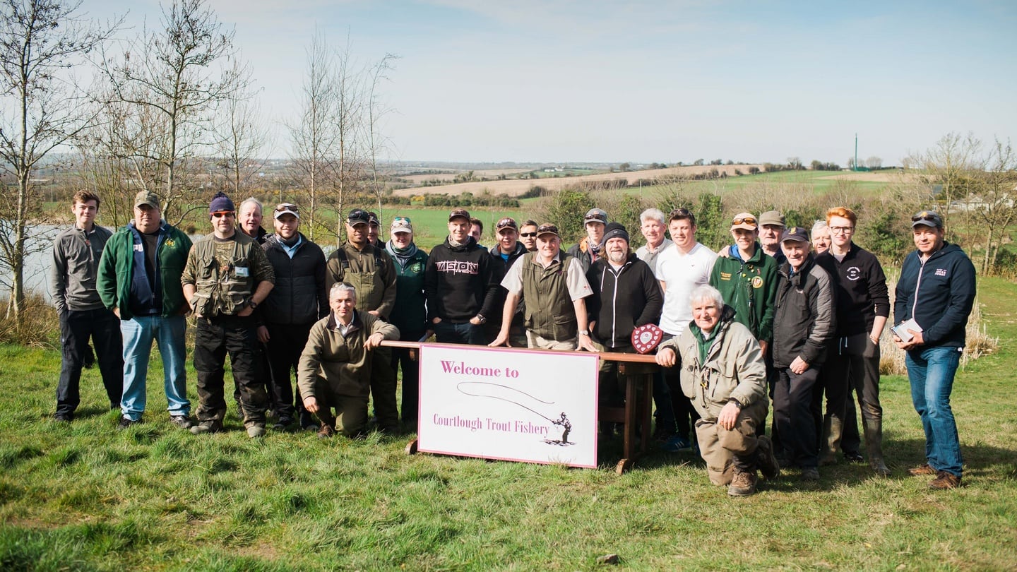 Winter league finalists at Courtlough Trout Fishery