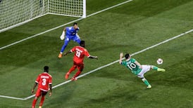 Robbie Keane signs off Ireland duty doing what he does best