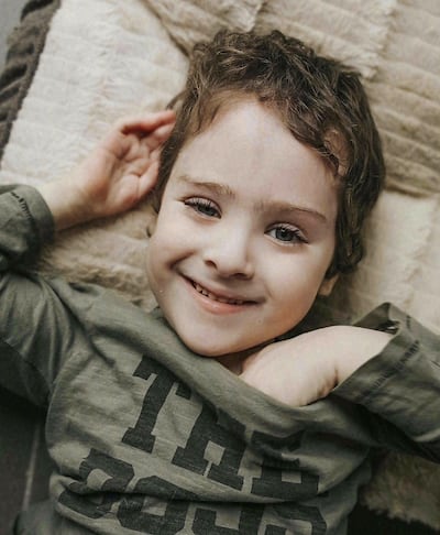 Harvey Morrison Sherratt, who died in July after a long battle with scoliosis and other health issues. Photograph: Morrison/Sherratt family