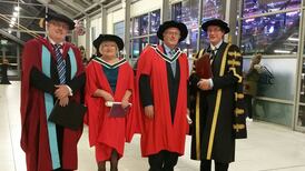 Double doctorates in archaeology for Sligo grandparents