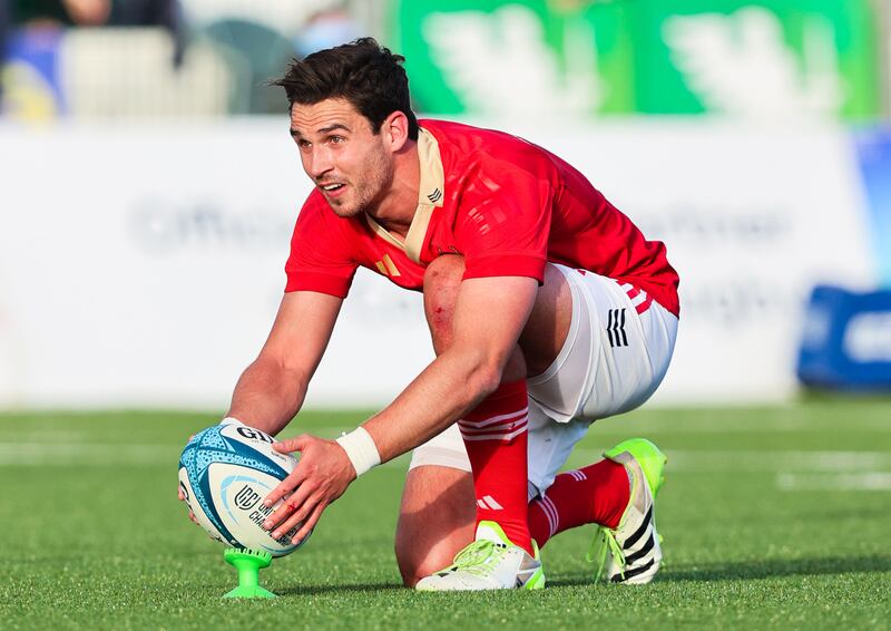 Carbery's goalkicking and his ability to cover multiple positions render him an attractive prospect. Photograph: Tom Maher/Inpho