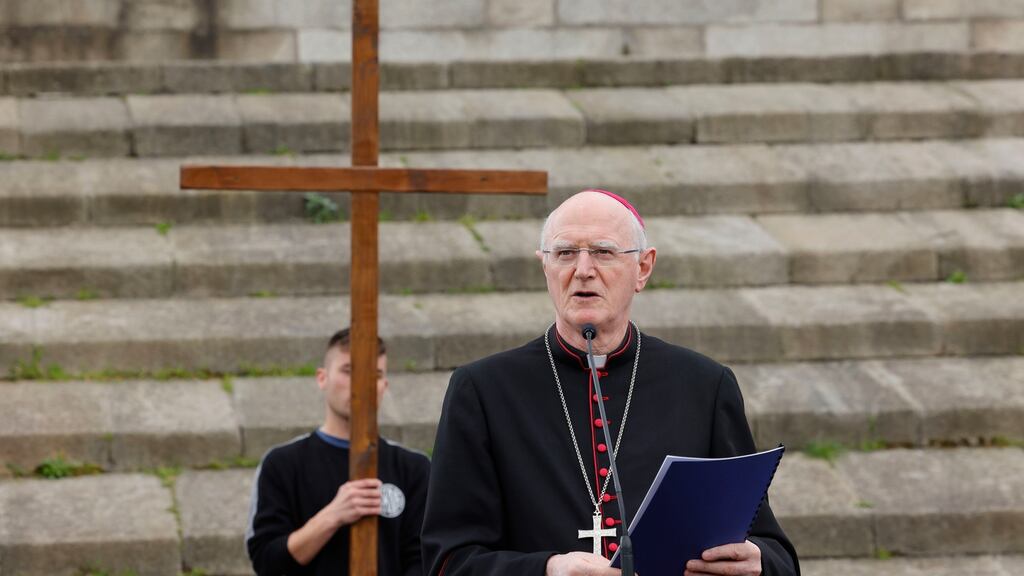 Catholic Archbishop of Dublin Dermot Farrell: 'The Church is learning lowliness anew.' Photograph: Alan Betson/The Irish Times