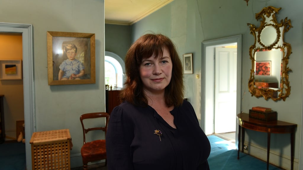 Selina Guinness: “When I speak, I appear to mount an invisible horse, stabled overseas.” Photograph: Cyril Byrne