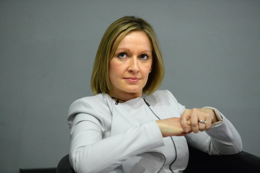 Lucinda Creighton said the conflicts were undermining the financial stability of HSI. Photograph: Cyril Byrne/The Irish Times