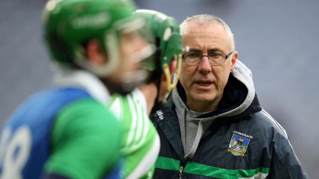 Limerick manager John Allen: ‘I think they (Dublin) have (improved) but maybe that is because I want to believe they have because of the way it would reflect on Limerick.’
