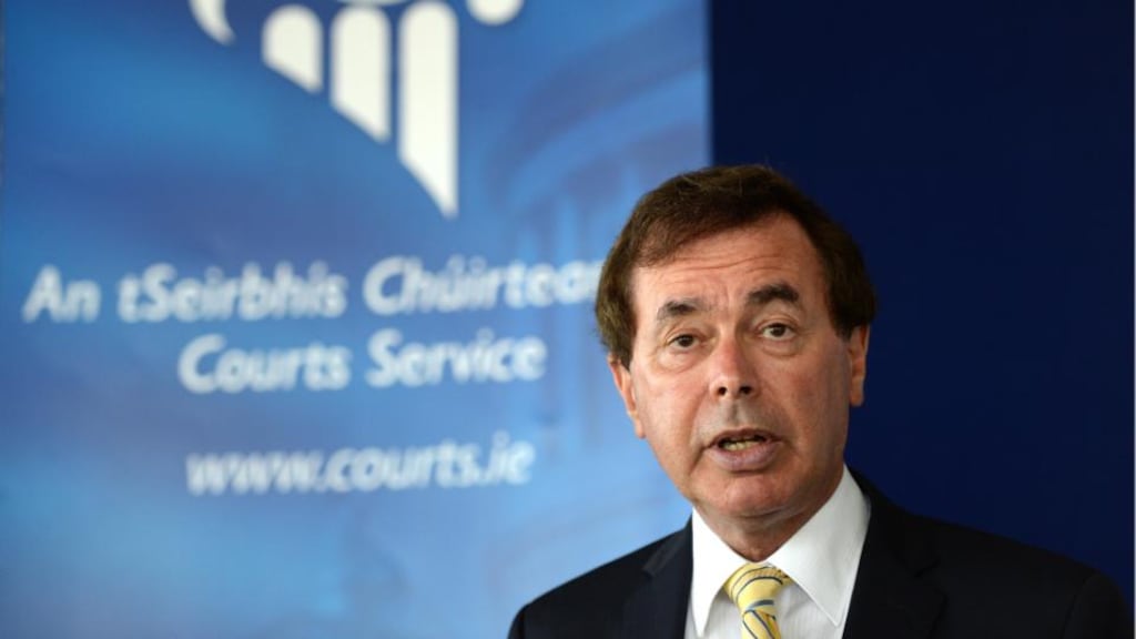 Minister for Justice, Equality and Defence Alan Shatter. Photo: Dara Mac Donaill.