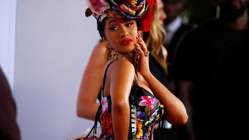 Cardi B was named favourite hip-hop/rap artist, but she lost the best new artist category to Camila Cabello. Photograph: Mike Blake/Reuters