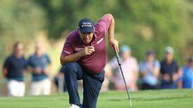 Pádraig Harrington takes one-shot lead at Senior Open  despite ‘a weird day’